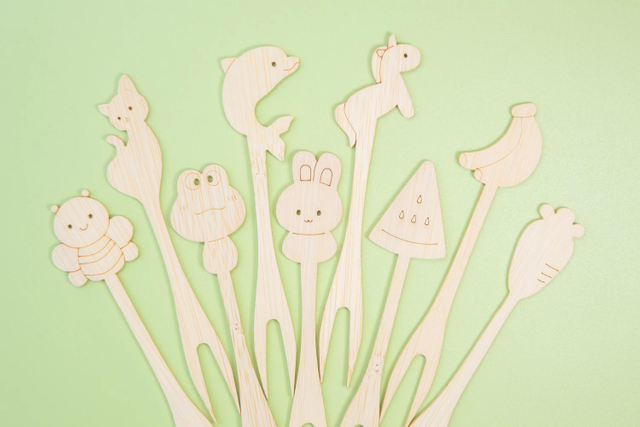 Bamboo Picks with Zordiac Design