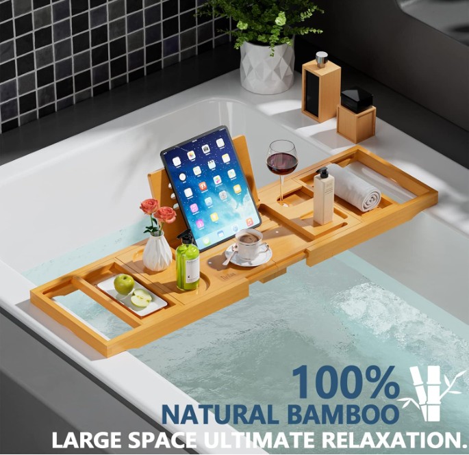  Premium Bathtub Tray Caddy
