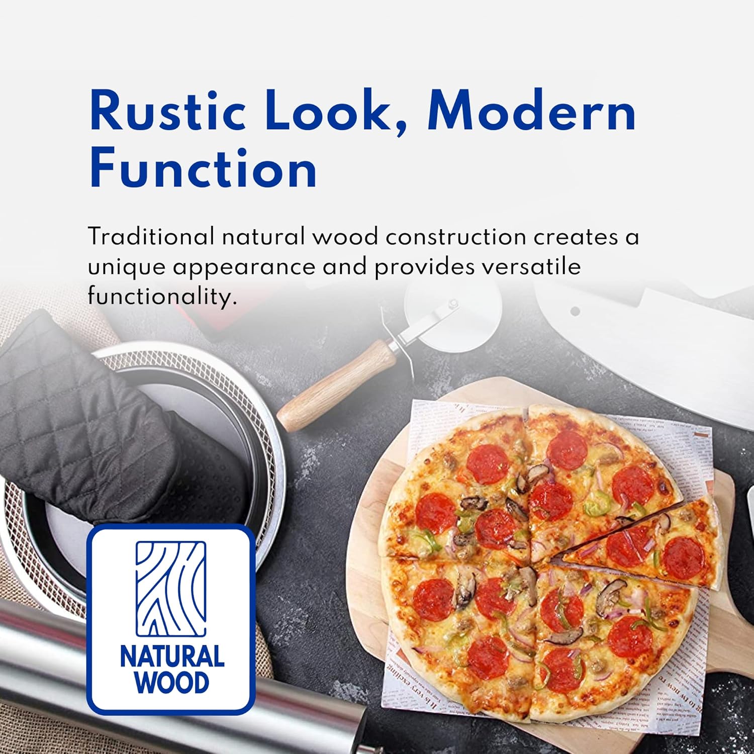 Wooden Pizza Peel