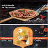 Wooden Pizza Peel 16 Inch Board