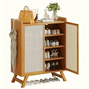 Bamboo Shoe Rack