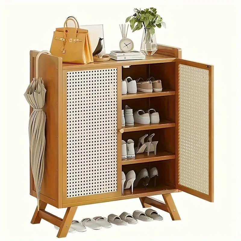 Bamboo Shoe Rack