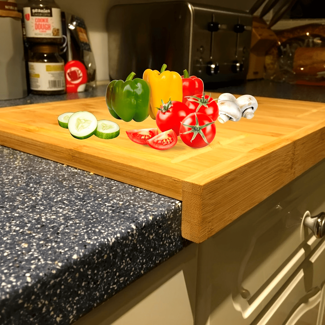 Counter Edge Bamboo Chopping Board