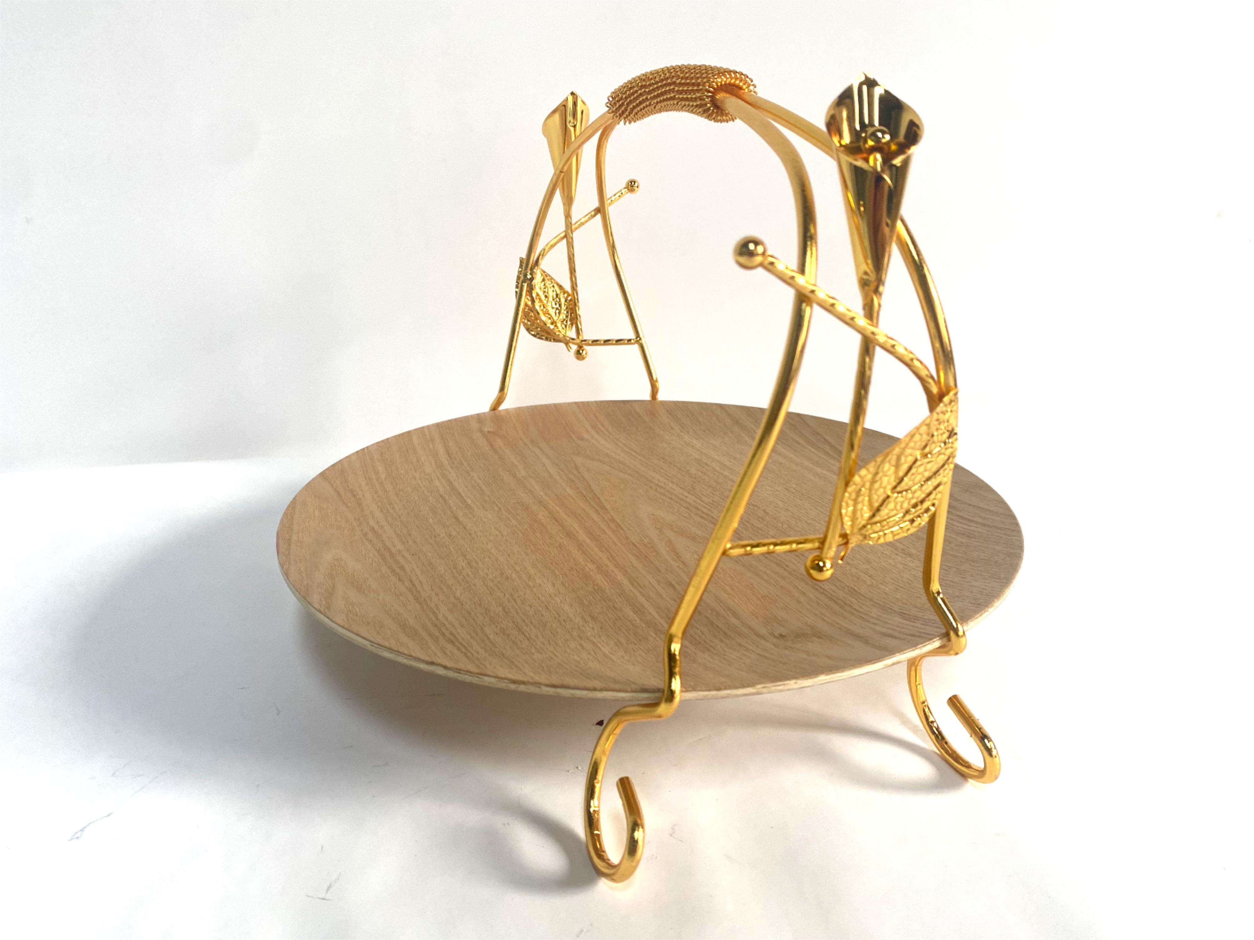 High-end Serving Tray Tea Fruit Tray Living Room Decorative Tray