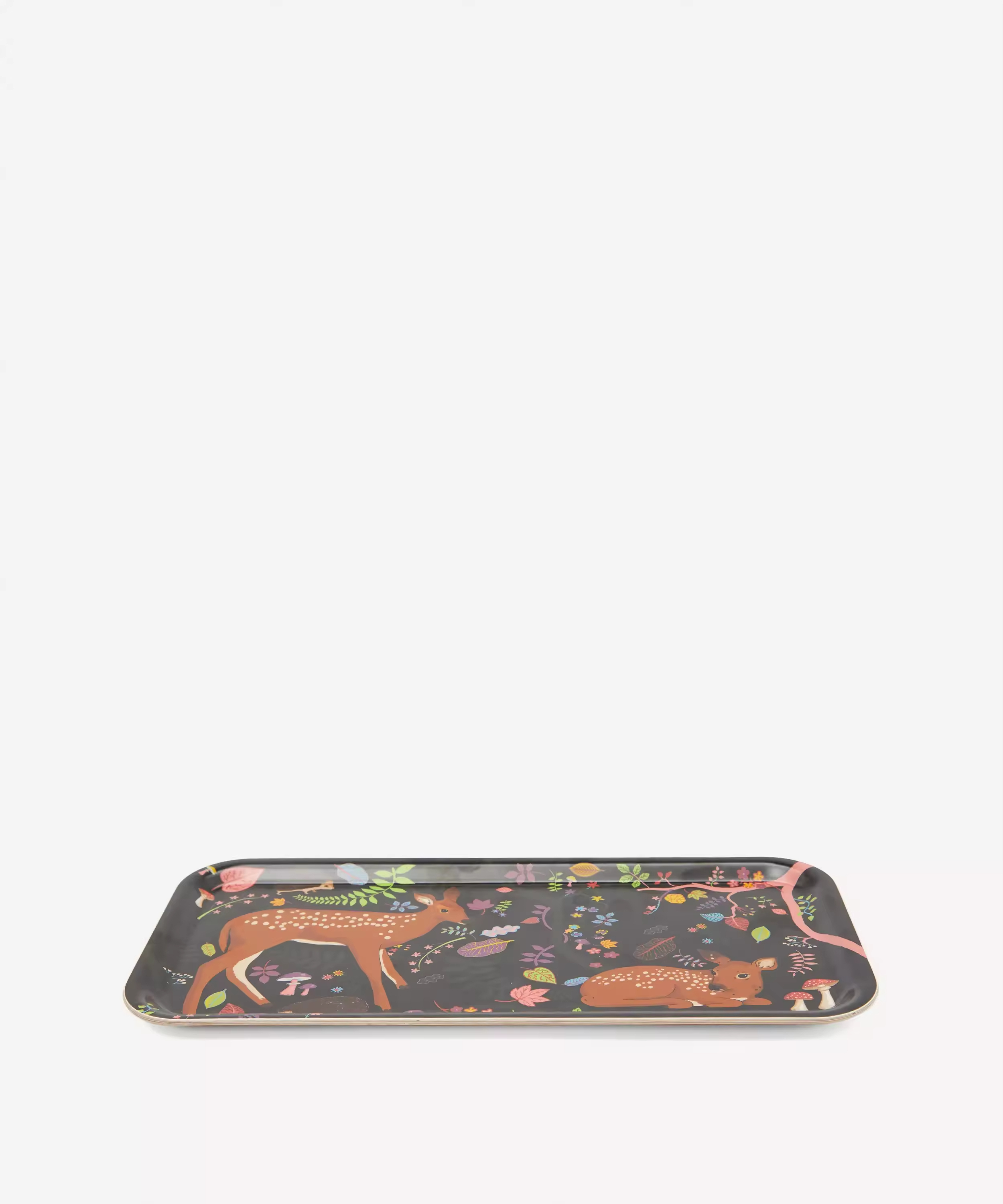 Custom Decals Paper Printing Small Rectangular Bamboo Wood Serving Tray