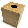 Wooden Square Tissue Box 
