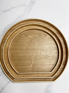 Wooden Bread Serving Tray Tea Serving Tray