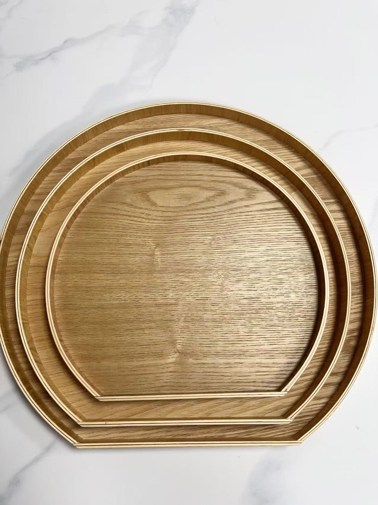Wooden Bread Serving Tray Tea Serving Tray
