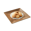 Minimalist Japanese Style Walnut Wood Square Serving Tray Perfect for Tea Desserts and Meals