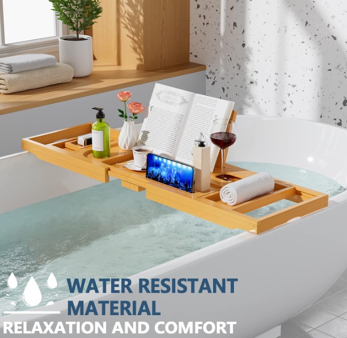  Premium Bathtub Tray Caddy