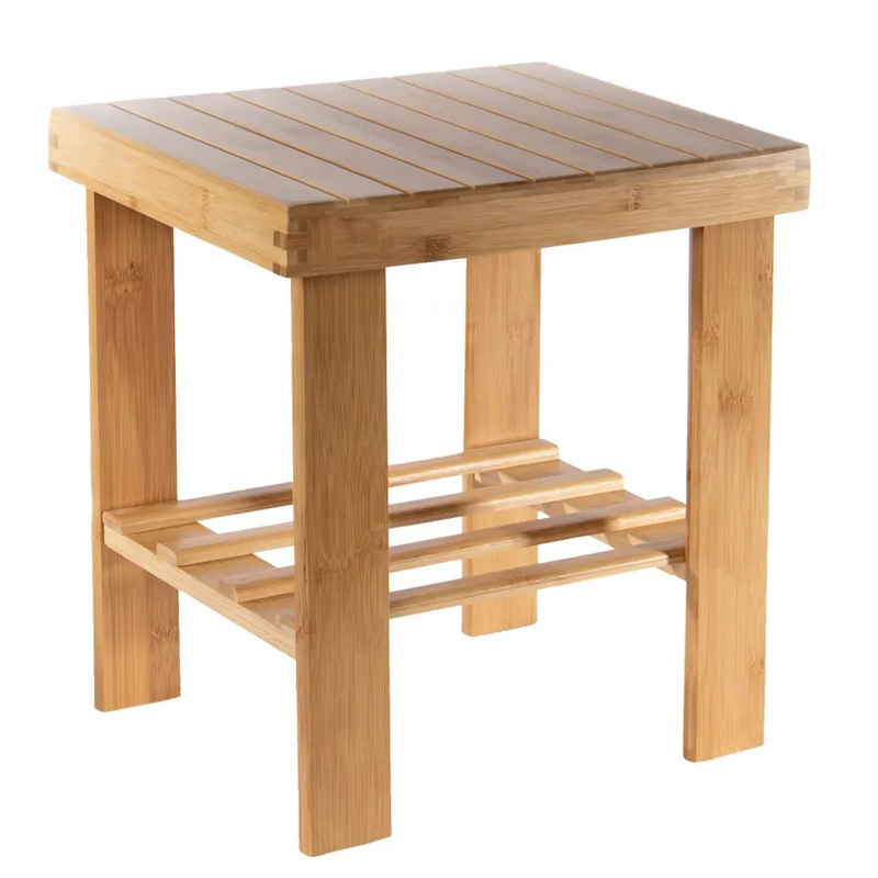 Bamboo Bath Stool Medium