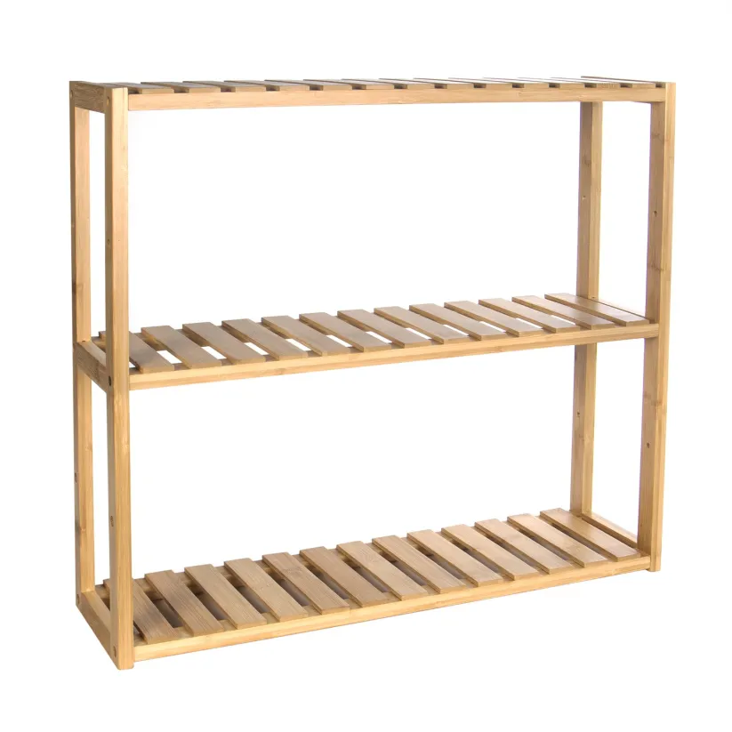 3 Tier Bamboo Shelves 