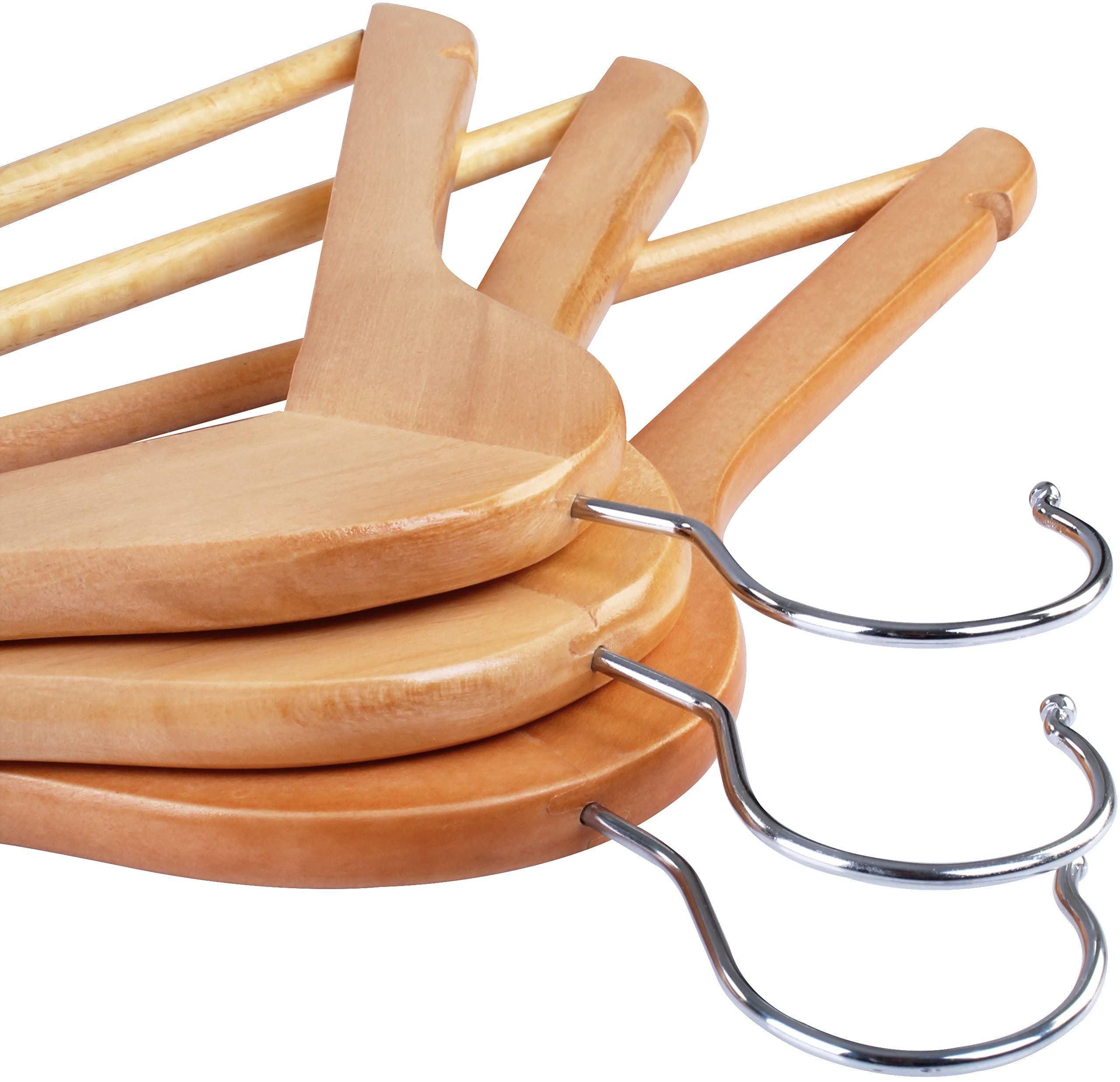Bamboo Wood Coat Hanger
