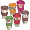 Custom Made Eco-friendly Reusable Biodegradable Bamboo FIber Coffee Mugs Cups