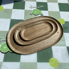 Irregular Decorative Wood Snack/Fruit and Food Tray 