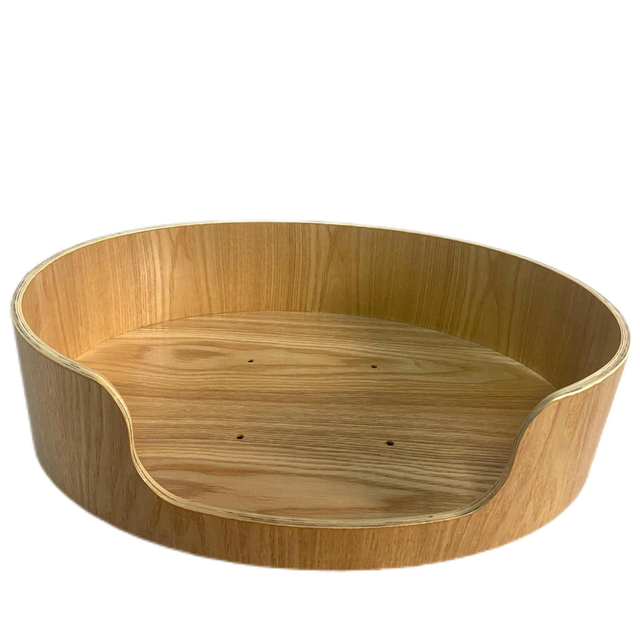 Custom circular oval cat and dog supplies Cat house dog house wood pet supplies