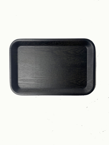 Factory Outlet High Quality Stackable Tableware Rectangle Wooden Serving Tray for Buffet Dinner Dinnerware