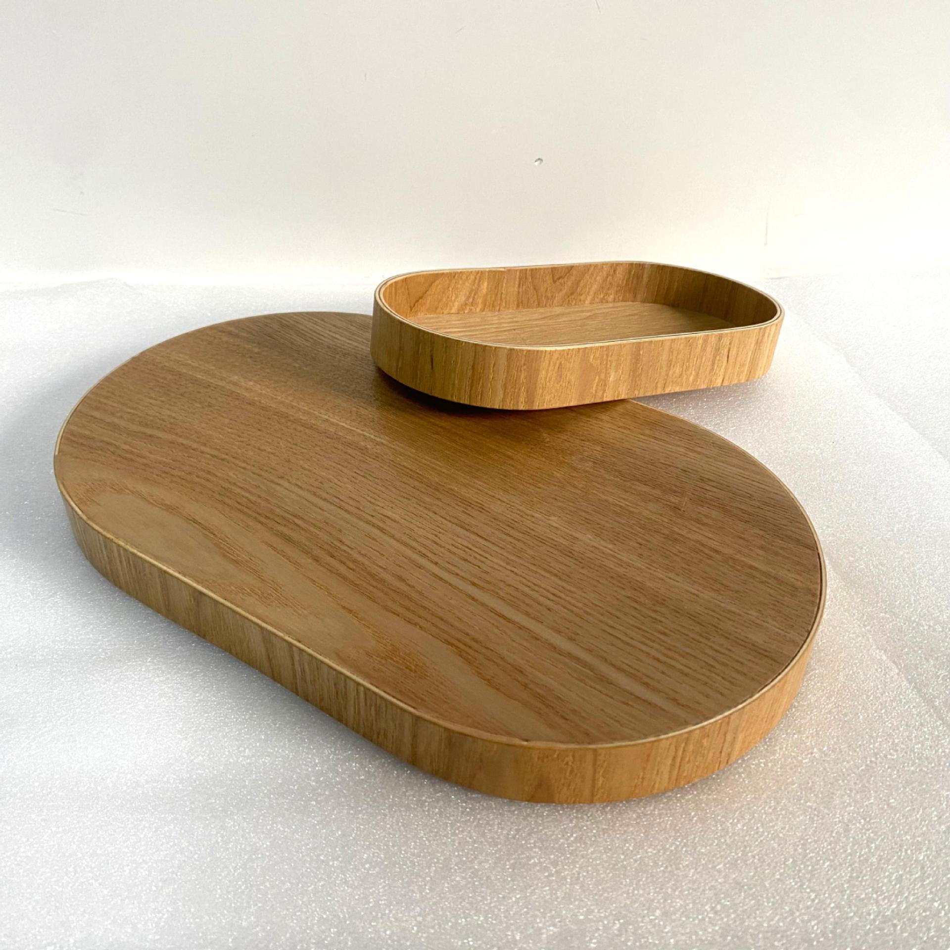 Wood Snack/Fruit and Food Tray