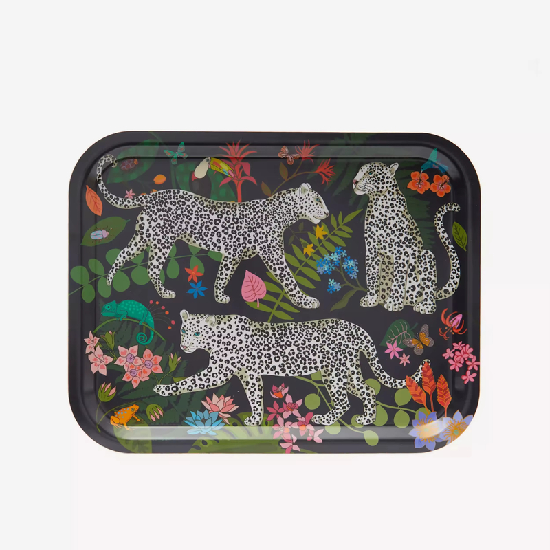Bamboo Custom Decals Paper Printing Decorative Rectangular Serving Tray