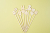 Bamboo Picks with Animal Design