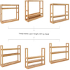 3 Tier Bamboo Shelves 
