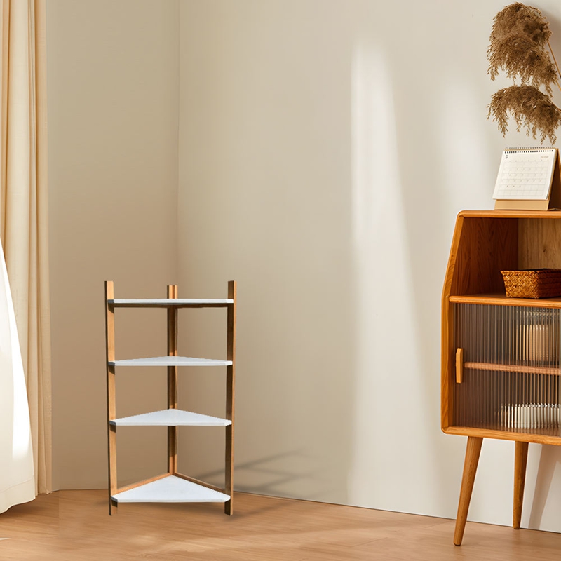 Corner Shelf Storage Organizer