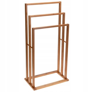 Bamboo Towel Rack Holder