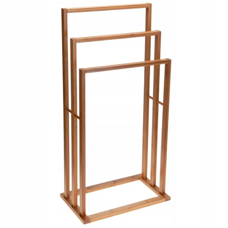 Bamboo Towel Rack Holder