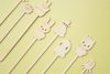 Bamboo Picks with Animal Design