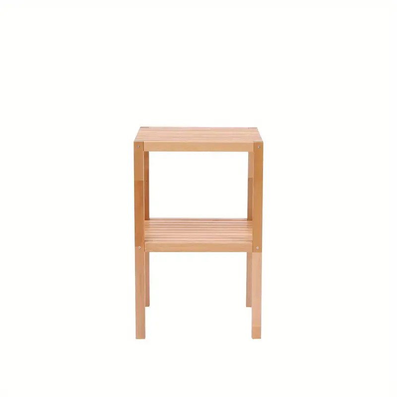 2-Tier Bamboo Shower Bench