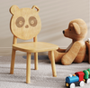 Cute Panda Bamboo Kids Chair