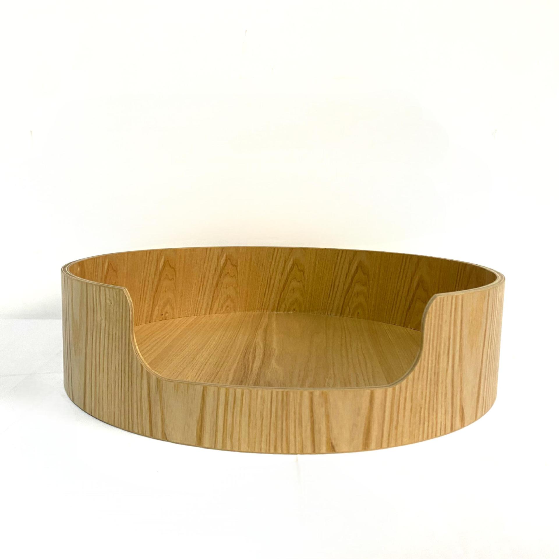 Custom circular oval cat and dog supplies Cat house dog house wood pet supplies