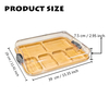 Charcuterie Boards with Lid, Portable Cutting Boards for Kitchen, Bamboo Cheese Board for Snack