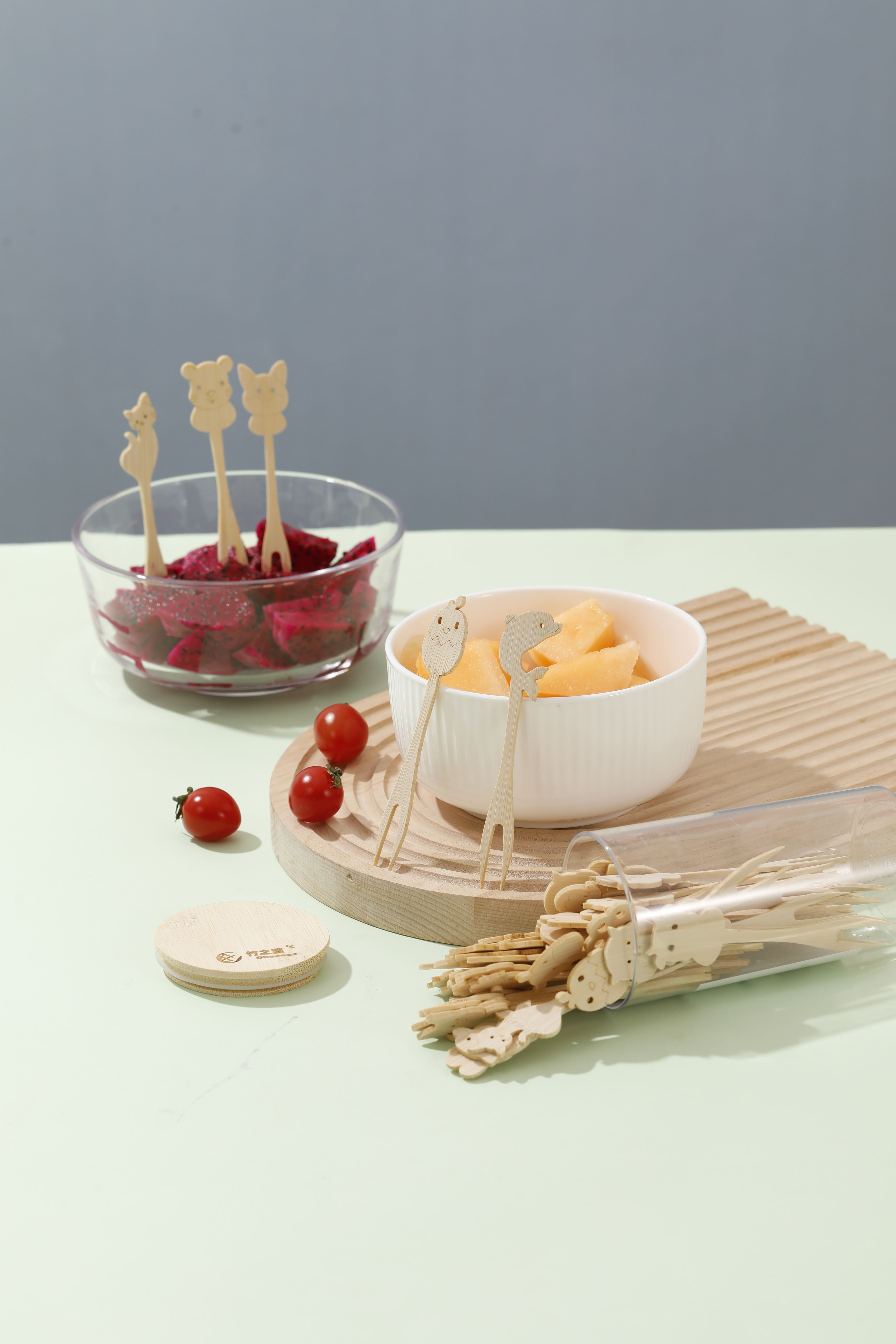 Bamboo Picks with Zordiac Design