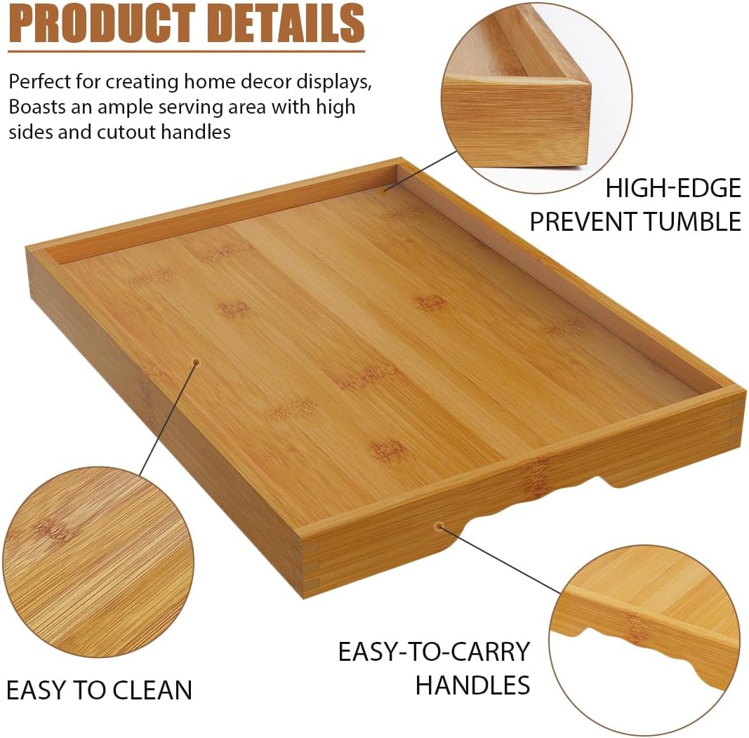 Bamboo Breakfast Serving Tray