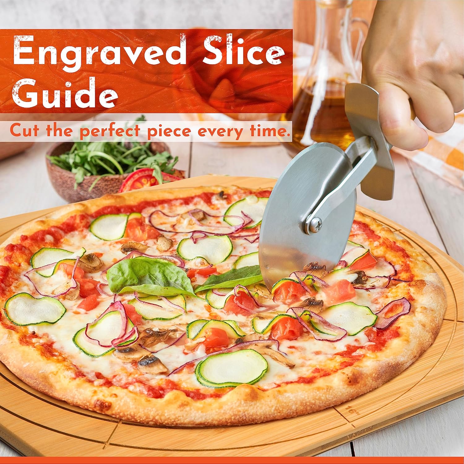Wooden Pizza Peel 16 Inch Board