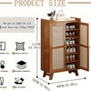 Bamboo Shoe Rack