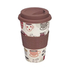 Custom Made Eco-friendly Reusable Biodegradable Bamboo FIber Coffee Mugs Cups