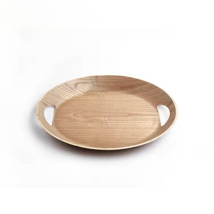 Custom Designed Willow Wooden Food Serving Tray