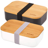 Eco Friendly Biodegradable Lovely Animal Printed Bamboo Fiber Kids Lunch Box