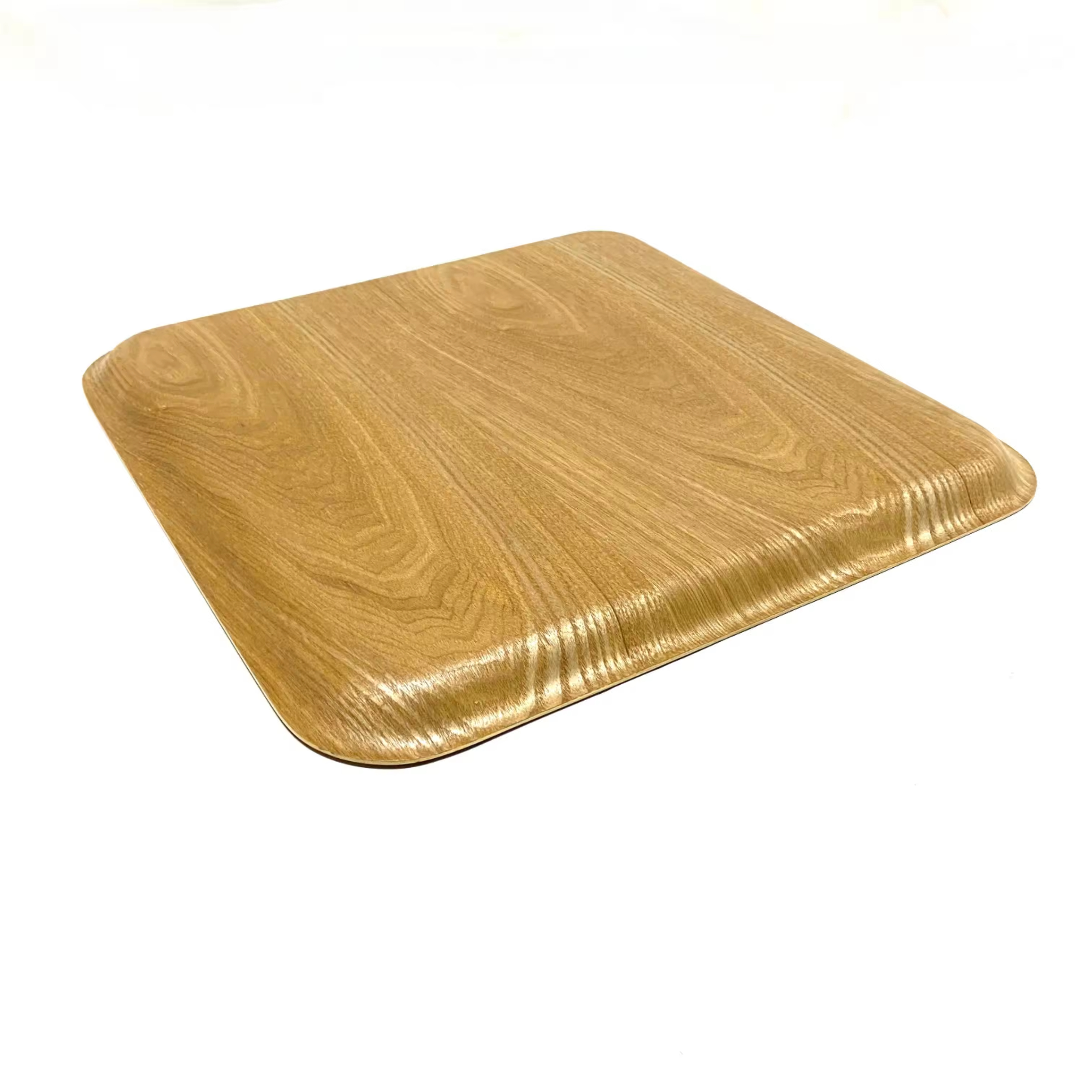 Nonslip Rectangular Floral Printing Fruit Serving Tray