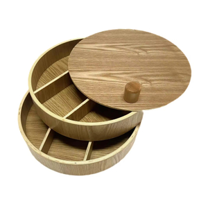  2 Layers 360 Degree Rotatable Portable Jewelry Holder Organizer 