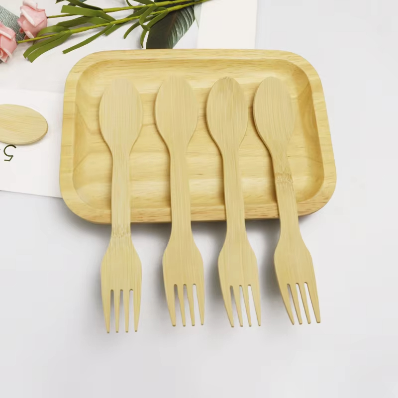 Bamboo Spoon Fork