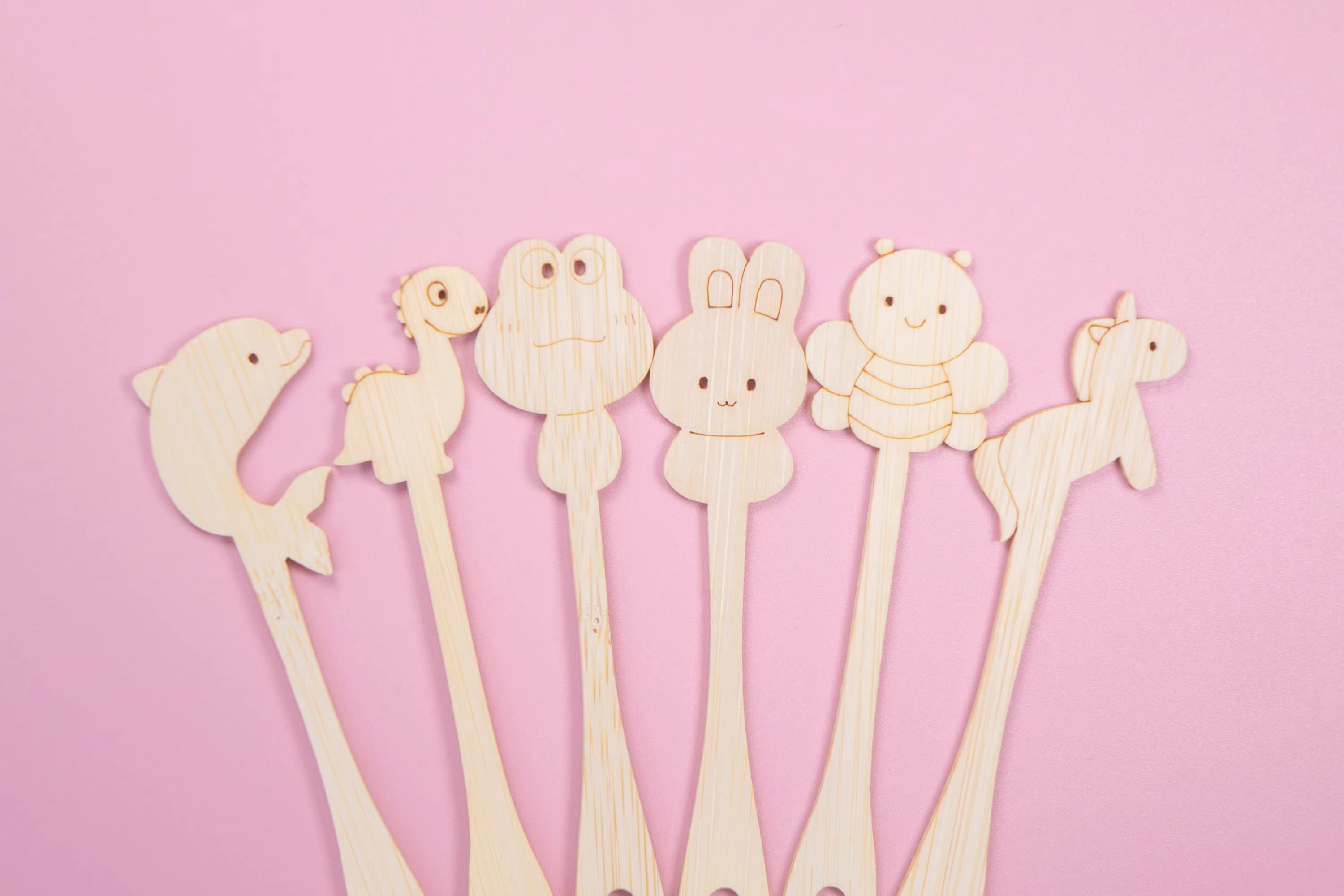 Bamboo Picks with Zordiac Design