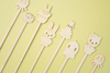 Bamboo Picks with Animal Design