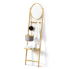 Scandinavian Style Bamboo Mirror with Shelf