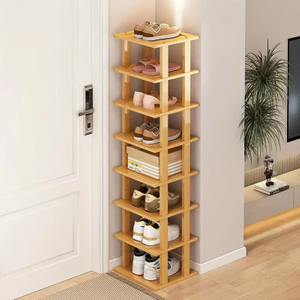 8-Tier Bamboo Shoe Rack