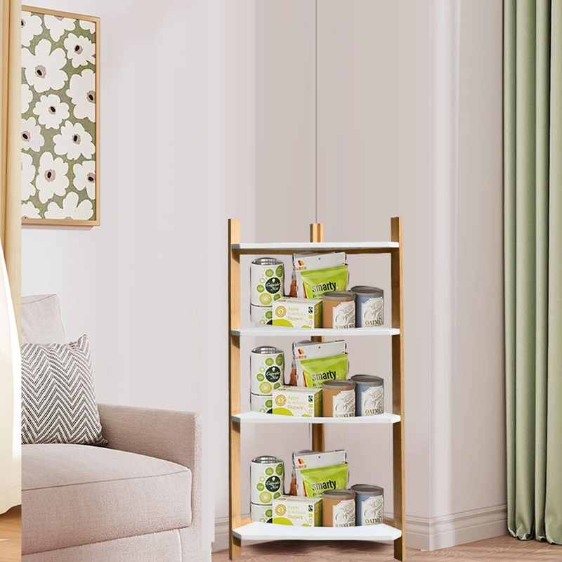 Corner Shelf Storage Organizer