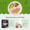 10 Inch 3-Compartment Round Plate