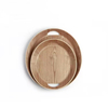 Custom Designed Willow Wooden Food Serving Tray
